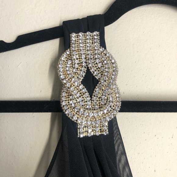 CAMILLE LA VIE EMBELLISHED PROM DRESS SIZE 2 - Picture 4 of 7